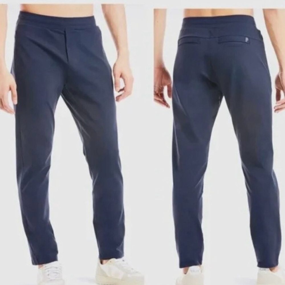 Public Rec All Day Every Day Navy Straight Leg Pants, 30W/32L